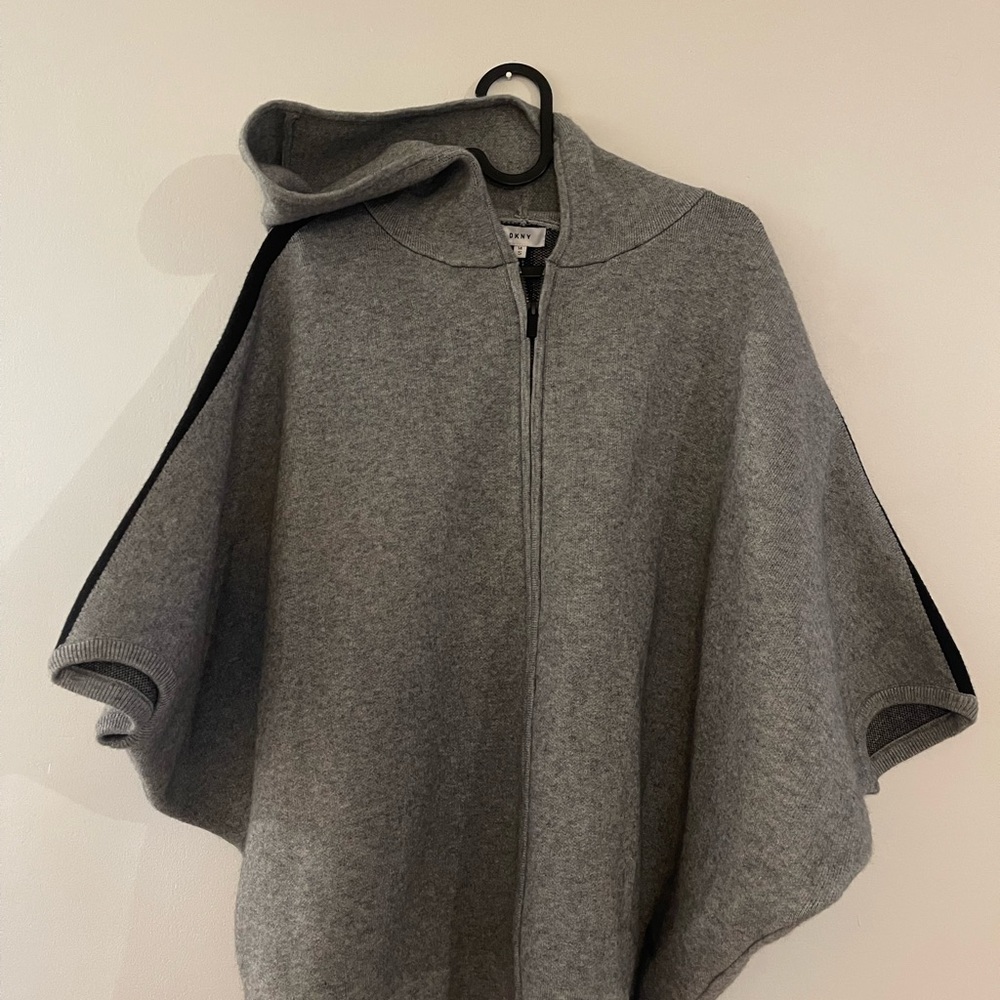 DKNY Gray Knit Sweater